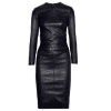 New Genuine Leather Lambskin Women Fashion Ladies Dress 